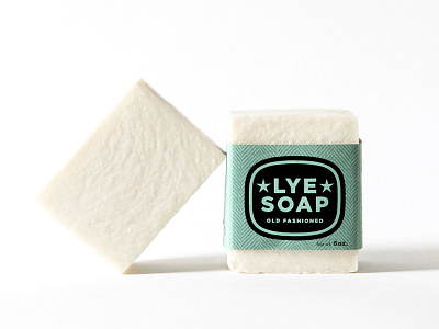 Lye Soap Front Label branding packaging skincare soap