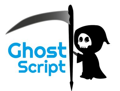Ghost Script Logo Design design graphic design logo