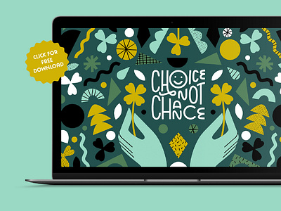 Free Illustrated & Hand-Lettered Desktop Wallpaper