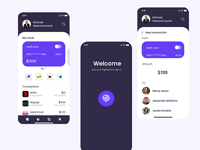 Card checking mobile app