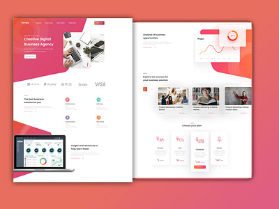 Business Landing Page