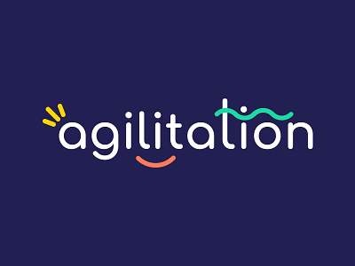 Agilitation Logo branding graphism logo