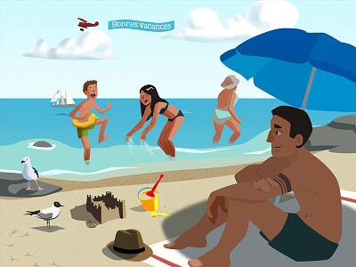 Illustration Plage