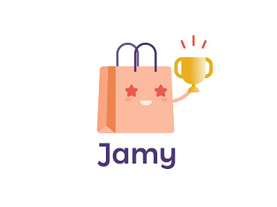 Logo Jamy ecommerce e commerce game gamification logo shop