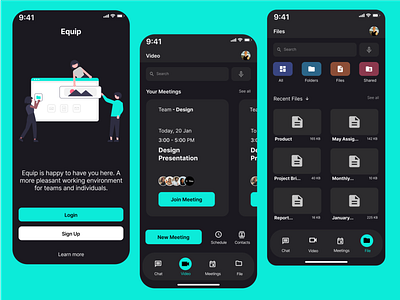 Equip - Productivity App |Fintech|