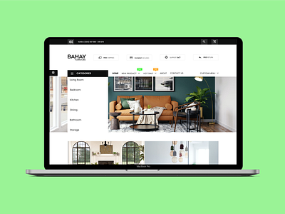 Bahay - Online Furniture Shop |Ecommerce| design ui user research ux web design