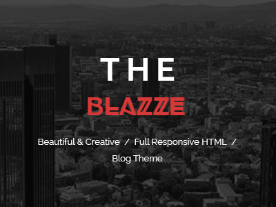 The Blazze - Ultimate Masonry Blog/Magazine Theme blog magazine masonry vimeo wordpress youtube
