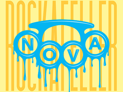 Nova Rockafeller - Knuckles apparel band merch brass knuckles nova rockafeller
