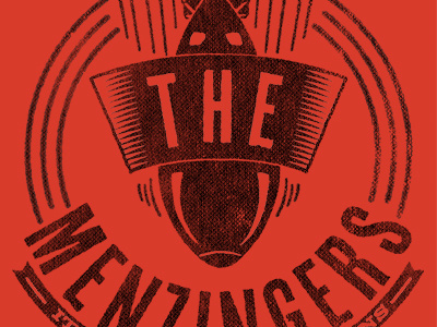 Bombers - The Menzingers apparel band bomb explosion merch missle the menzingers