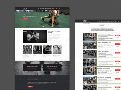 Website and online training platform for fitness center mvp platform design ui design user flow ux wireframing