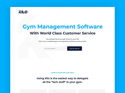Gym management software logo platform design ui design web design
