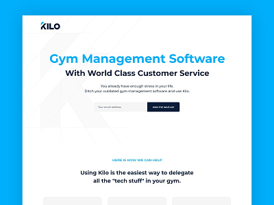 Gym management software