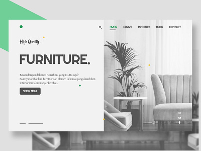 FURNITURE WEB app design graphic design ui web website