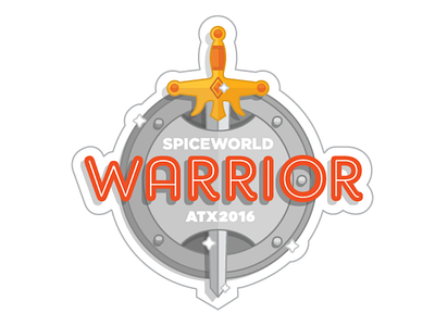 Spiceworld Warrior Promo Sticker