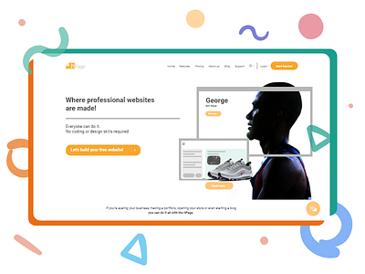 Landing page