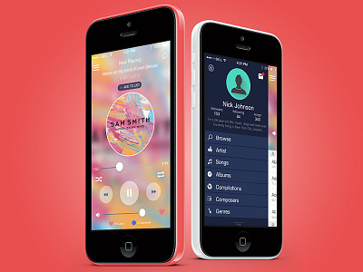 Music Streaming App Concept