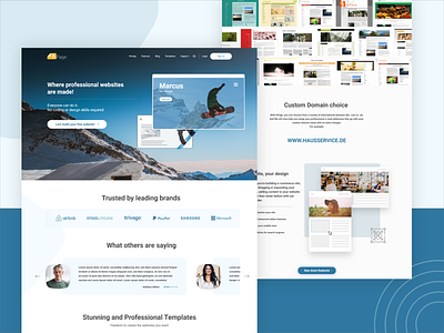 hPage Landing Page