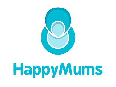 HappyMums branding logo
