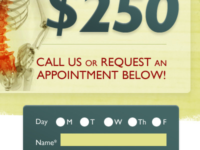 Call Or Request blue call cta graphic green red web