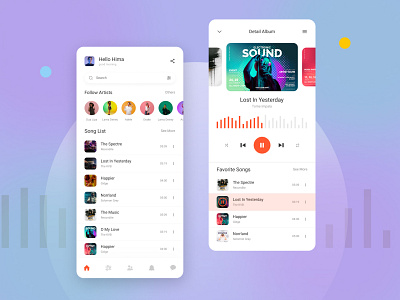 Music App Design