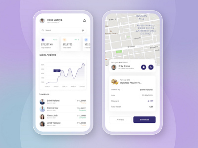 Finance App Design