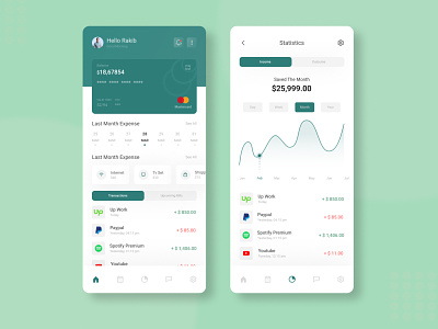 Finance App Design