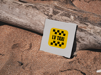 LV Taxi branding design icon illustrator logo logovue minimal typography