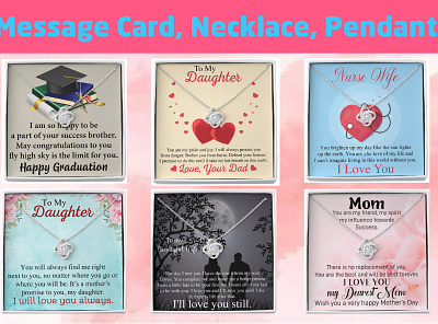 Message Card Design branding card design design fiverr gift card gift design gift for mom gift for wife graphic design message crad shineon ui