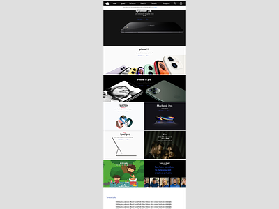 Apple website iphone