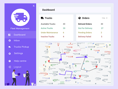 Fleet management Dashboard