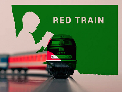 Red Train branding business digital design graphics