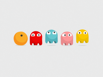 Pacman gif after effects animation explainer video explainvid gif graphics monday gif pacman