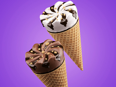Corneto 3D - Ice Cream 3d modeling design icecream illustration