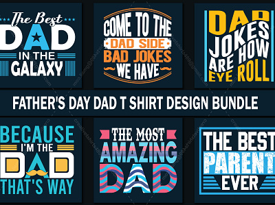Father's Day Dad T-shirt Design Bundle best t shirt design bundle dad design doctor t shirt design father father t shirt nurse t shirt design typography