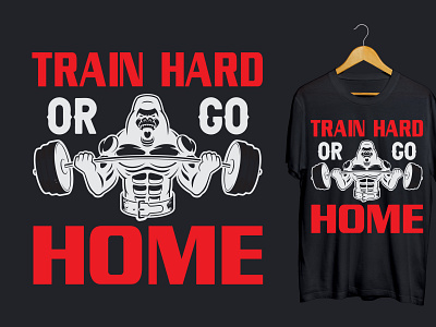 Gym T-Shirt Design best t shirt design bundle design graphic design gym gym t shirt design illustration typography