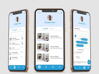 Aqualibria Mobile App Design