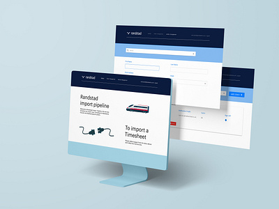Randstad Desktop UX/UI Redesign