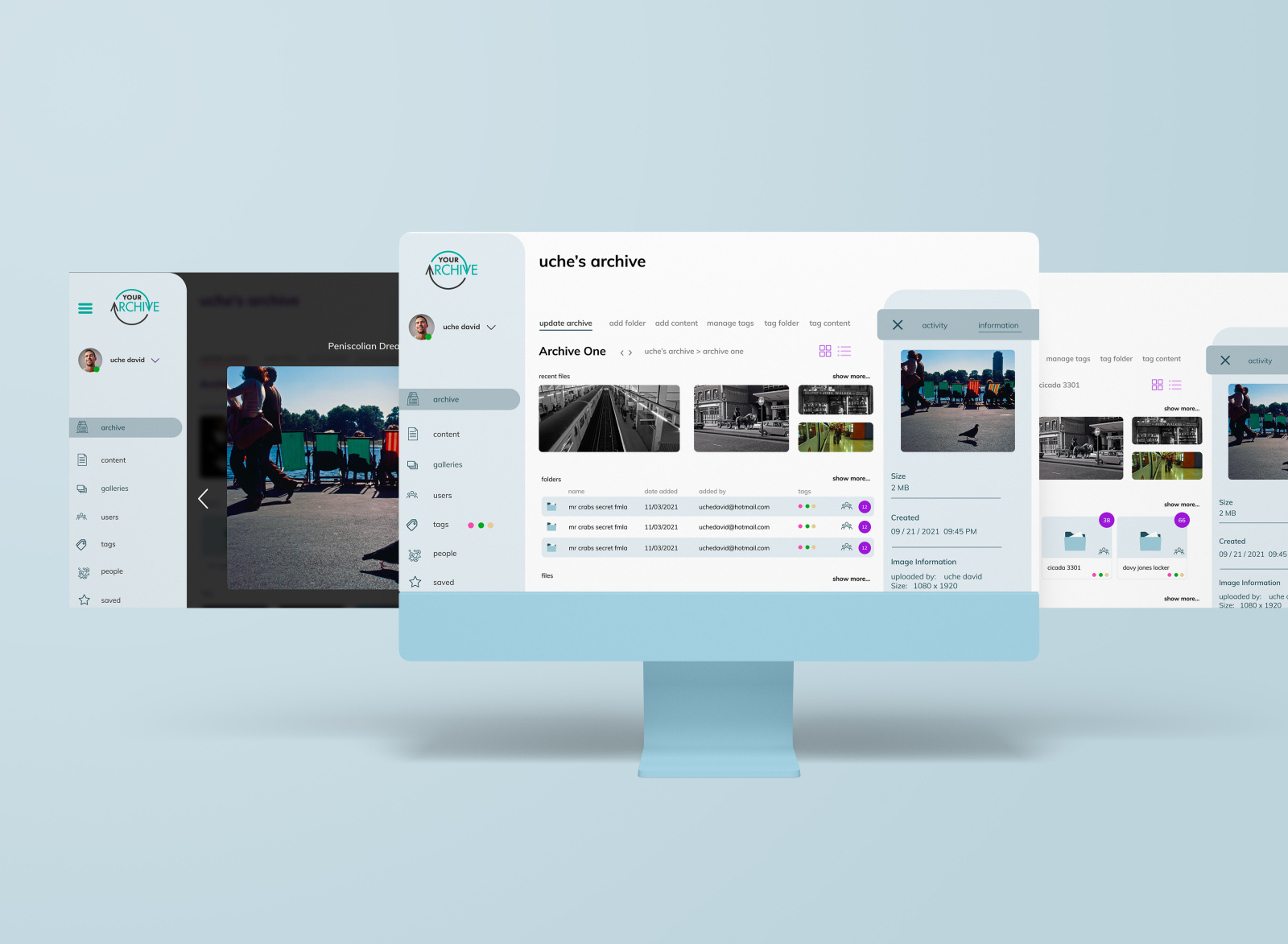 Your Archive UI/UX Design by ayo paul on Dribbble