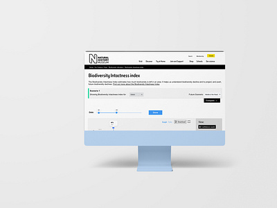 Natural History Museum Dashboard UI/UX Design