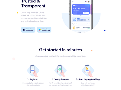 Crypto Landing page 3