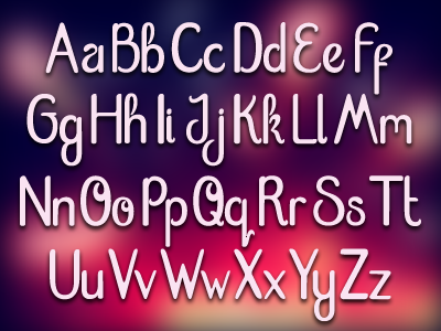 Full Font drawn font fw01 identity letter lettering logo script type