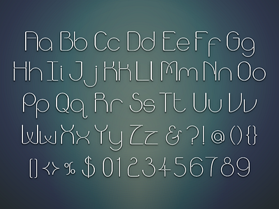 Old Unused Font curved font simple template