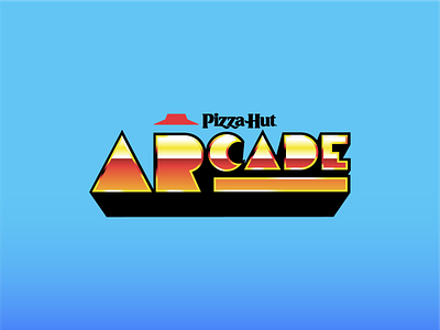Pizza Hut ARcade logo arcade austin austin texas design gsdm logo pizza pizza hut wordmark