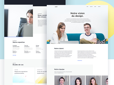 Evolt rebrand - Website by Valentin Salmon on Dribbble