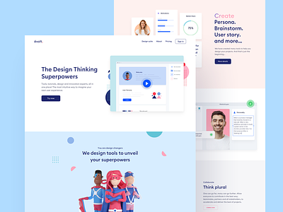 Evolt Design Suite by Valentin Salmon for Told on Dribbble