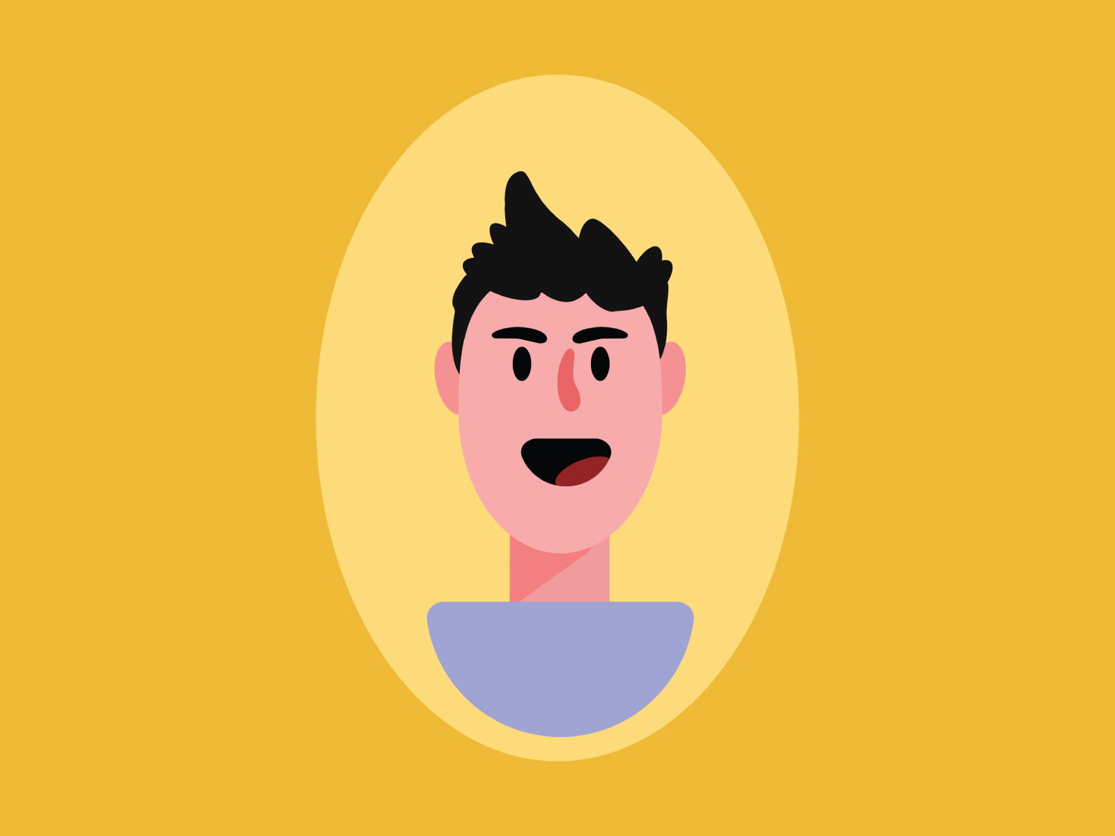 Self Portrait by Nathan Bercaw on Dribbble