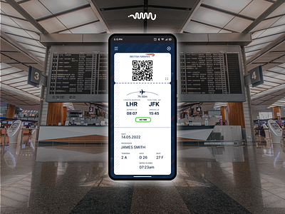 Boarding Pass daily ui design ui ux