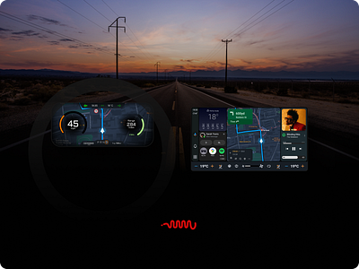 Car Interface daily ui design ui ux