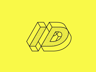 Isometric Illusion (ID) alphabet geometric id illusion industrial design isometric letter line art perspective