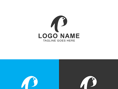 Letter p bird logo design - logo design inspiration logo logo design logos p letter logo design p logo design p name logo design